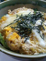 盛ふく 玉子丼 500円