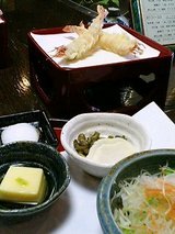 芦屋天がゆ Aコース(1600円)