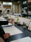 店内カウンター席