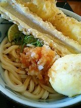 おろし醤油うどん(330円)
