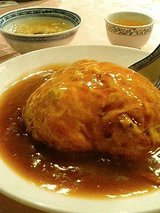 漫遊楼 天津飯(840円)