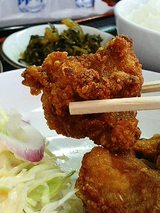 らーめん 洋洋 Bセット(700円)唐揚げ