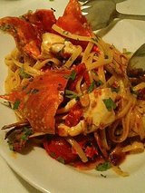 チーロ ワタリガニのトマトソースパスタ