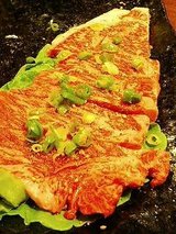 焼肉 快 特上ロース(2500円)