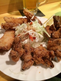 居酒屋ぼっくり 唐揚げ (1)
