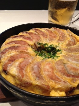 鉄なべ もり家 オム餃子