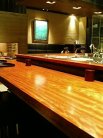 店内カウンター席
