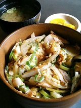 喃風三木店 どんぶりランチ(850円)玉子丼