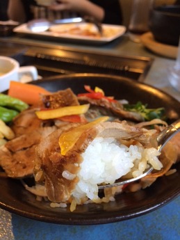 ビーフヤヒロ丼 (4)