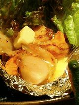 帆立バター炒め