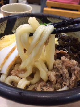 ふるいち 揚げもち肉ぶっかけ 630円 (2)