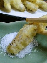 小あゆ天ぷら(1380円)