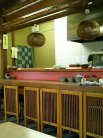 翁そば カウンター席