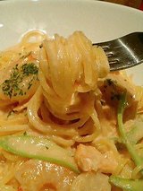 ヴァ・ベーネ 明太子クリームパスタ(1170円)