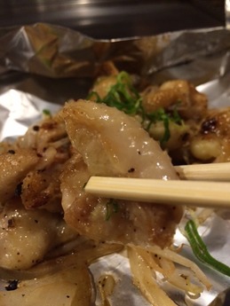 喃風姫路本店 鶏皮 (2)