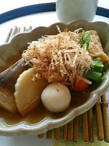 四季亭 甘鯛と筍の煮浸し