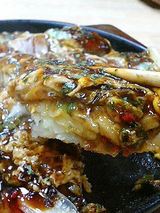 お好み焼き お食事処 ふみ 豚玉焼き(550円)