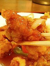 紅葉園 酢豚定食(780円)