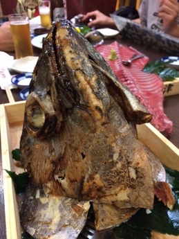 ほりかわ まぐろかぶと焼き