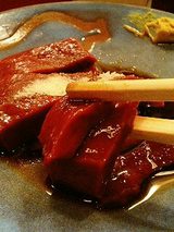 祇園 安参 ヘルツ(心臓刺身)