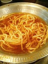 新世界もつ鍋屋京都店 チャンポン玉(350円)