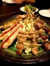 博多一番どり八代くたみや 塩焼鳥盛合せ