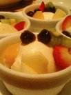 杏仁豆腐のシャーベットだと思ふ。痛いけど美味い!