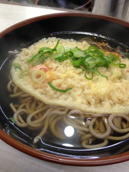 丸一屋 天ぷらそば 290円