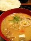 豚汁100円