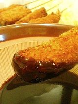 山脈串かつ 串カツビールセット 800円