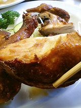 一芳亭 若とり唐揚(1220円)