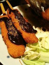 味噌串カツ(2本520円)