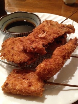 萬福 串揚げ盛合せ 500円