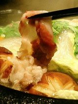 イベリコ豚のしゃぶしゃぶ