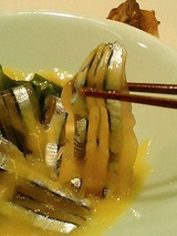 きびなご辛子酢味噌