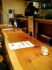 店内カウンター席