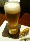 まずは生ビールでしょ!