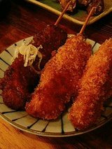 串かつ・どてかつ(各1本80円)