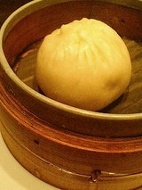 精進料理の饅頭