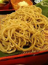 魯山人の石臼手挽そば(十割蕎麦)1000円