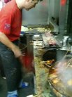 焼き場の大将。