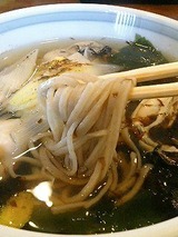 御座候 牡蠣そば 1300円