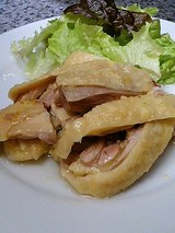 創華飯店 むしどり柚子胡椒風味(890円)