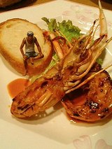 手長海老の甲殻ソース