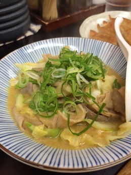桂華ラーメン ホルモン味噌煮込み 500円