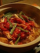 山賊 ホルモン鍋(1050円)2