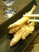試 わかさぎ南蛮 100円