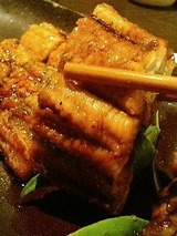 diningむぅ うなぎ蒲焼1350円