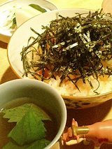 名物の天バラごはん
