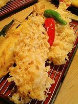 大海老穴子定食(1700円+追加大海老750円)